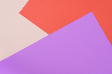 interesting background folded of coloured paper leaves of different colours