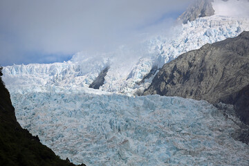 Curve of Franz Josef Glacier - New Zealand