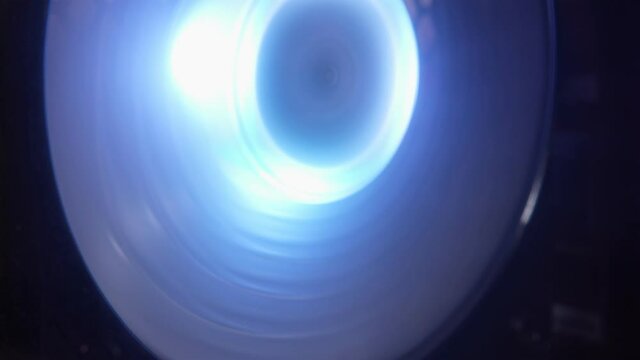 colorful bright rainbow led rgb pc fan air case cooler. gaming modding and technology concept background