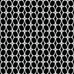 Fototapeta premium vector seamless pattern with triangular elements. abstract ornament for wallpapers and backgrounds. Black and white colors.