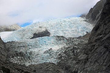 Colorful glacier - Franz Josef Glacier - New Zealand