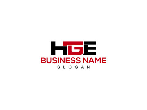 Letter HGE, hge Logo Icon Design For Kind Of Use