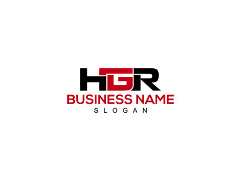 Letter HGR Logo Icon Design For Kind Of Use
