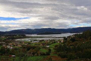 Fototapeta na wymiar Ria de Ortigueira