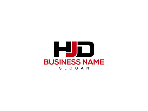 Letter HJD Logo Icon Design For Kind Of Use