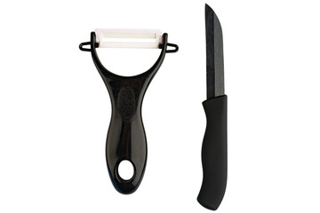 knife and tool for cleaning vegetables