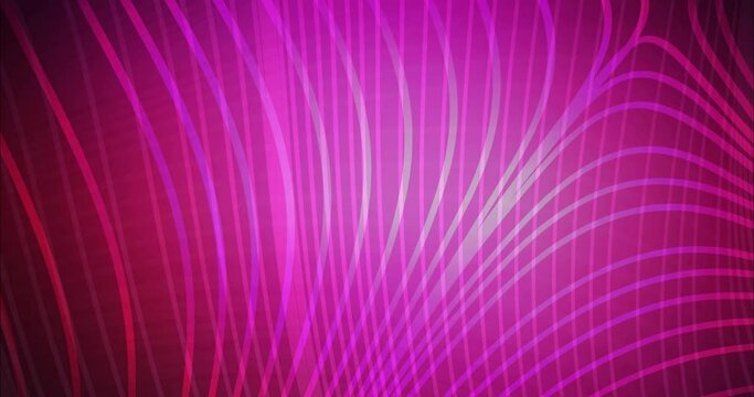 4K looping dark pink flowing video with straight lines. Modern abstract flowing illustrations with Lines. Flicker for designers. 4096 x 2160, 30 fps.