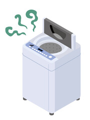 異臭がする洗濯機