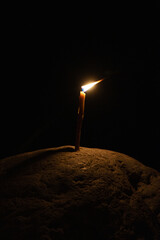 candle in the night