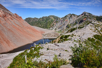 Sceneries at the Chaitén volcano, Pumalin National Park, Patagonia, Chaitén, Chil