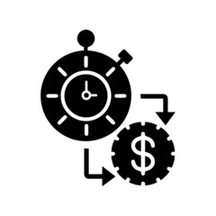 Time Is Money simple Icon