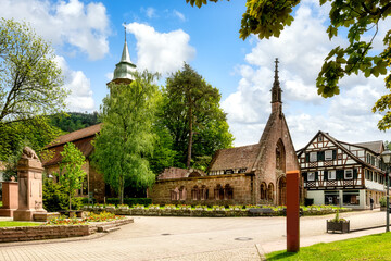 Bad Herrenalb, Protestant Monastery Church and Monastery Ruins