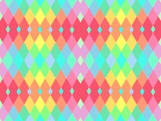 seamless geometric pattern with triangles