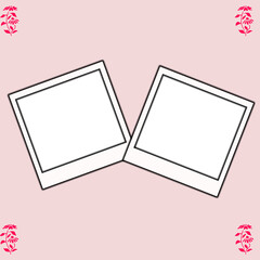 imagen polaroi con marco tamaño y calidad buena