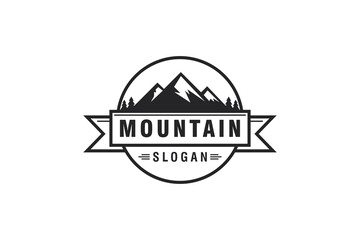 Mountain / travel / adventure hipster logo design inspiration
