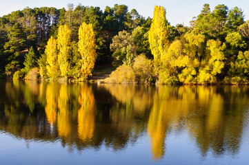This stunning lake was created in 1929 by erecting a dam wall  - Daylesford, Victoria, Australia