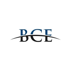 BCE horizon swoosh initial, letter corporate logo designs inspiration