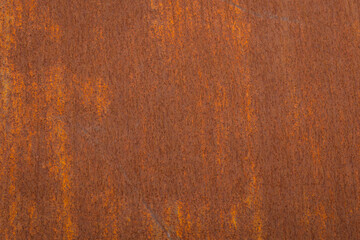 Grunge rusted metal texture, rust, and oxidized metal background. Old metal iron panel