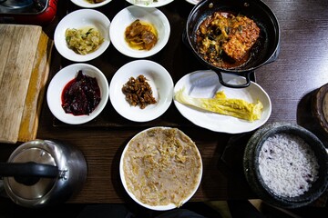 한정식, 한국음식, 한국전통음식, 식사, 