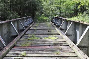 Old rail road bridge