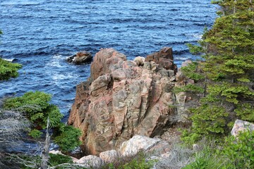 rocks in the sea