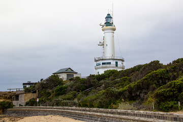 Fototapeta na wymiar Point Lonsdale lighthouse point Lonsdale Australia