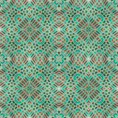 Seamless kaleidoscope or endless pattern for ceramic tile, wallpaper, linoleum, textile, web page background used.