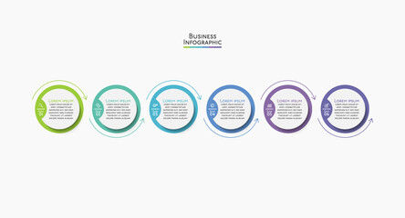Business data visualization. timeline infographic icons designed for abstract background template milestone element modern diagram process technology digital marketing data presentation chart Vector