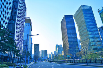 서울 중심가의 고층빌딩 © MINHO