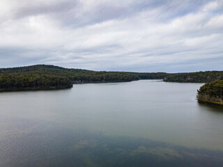 Durras Lake landscape, Durras Lake, NSW, May 2021