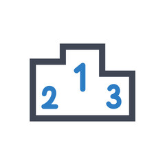 Winner podium icon