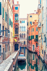 The city of Venice in the morning, Italy