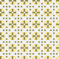 Abstract Cross Pattern generative computational art illustration