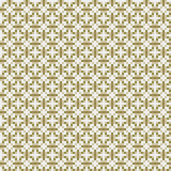 Fototapeta premium Abstract Cross Pattern generative computational art illustration