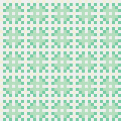 Abstract Cross Pattern generative computational art illustration