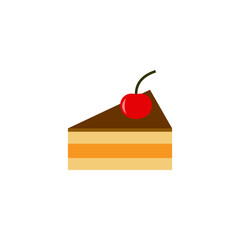 cake icon vector sign symbol