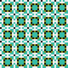 Abstract Cross Pattern generative computational art illustration