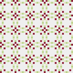 Abstract Cross Pattern generative computational art illustration