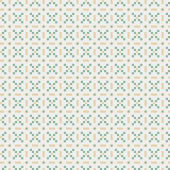 Abstract Cross Pattern generative computational art illustration