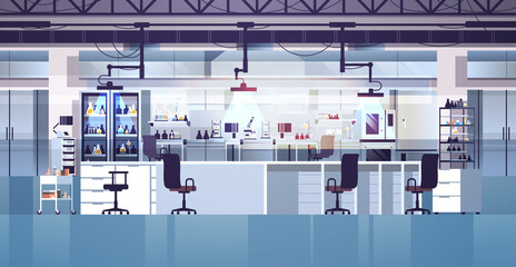modern lab interior empty no people chemical laboratory horizontal