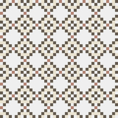 Abstract Cross Pattern generative computational art illustration