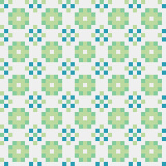 Abstract Cross Pattern generative computational art illustration