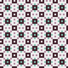 Abstract Cross Pattern generative computational art illustration