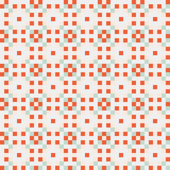 Abstract Cross Pattern generative computational art illustration