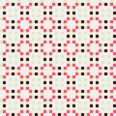 Abstract Cross Pattern generative computational art illustration