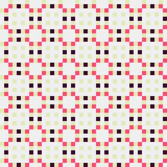 Abstract Cross Pattern generative computational art illustration