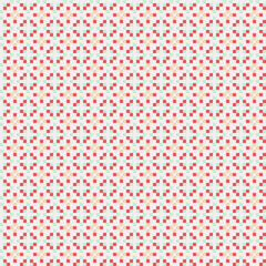 Abstract Cross Pattern generative computational art illustration