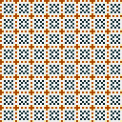 Abstract Cross Pattern generative computational art illustration