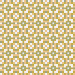 Abstract Cross Pattern generative computational art illustration