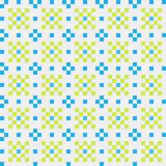 Abstract Cross Pattern generative computational art illustration